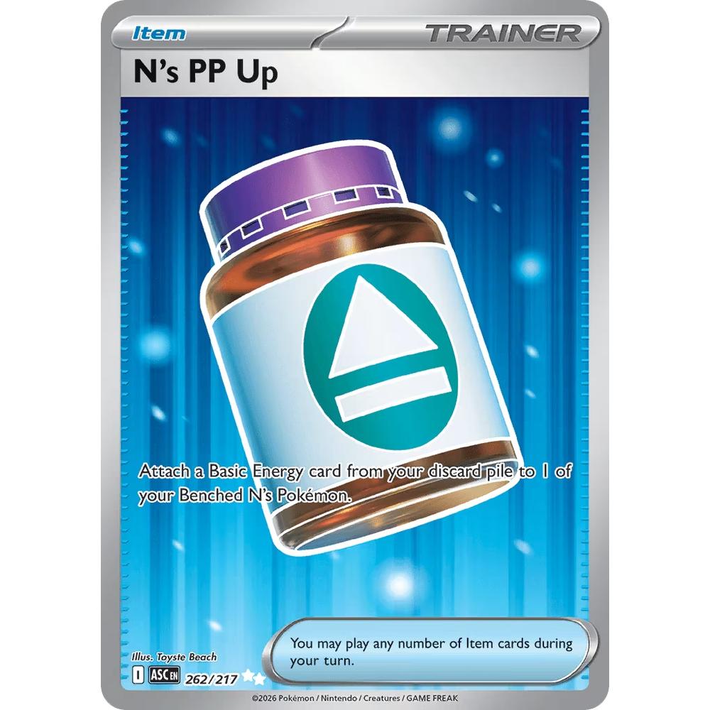 N's PP Up ASC 262/217 - Holo