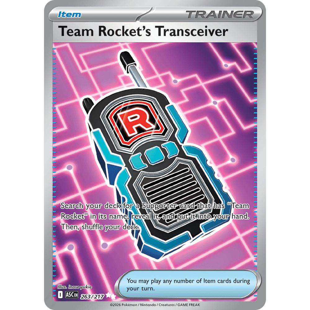 Team Rocket's Transceiver ASC 263/217 - Holo