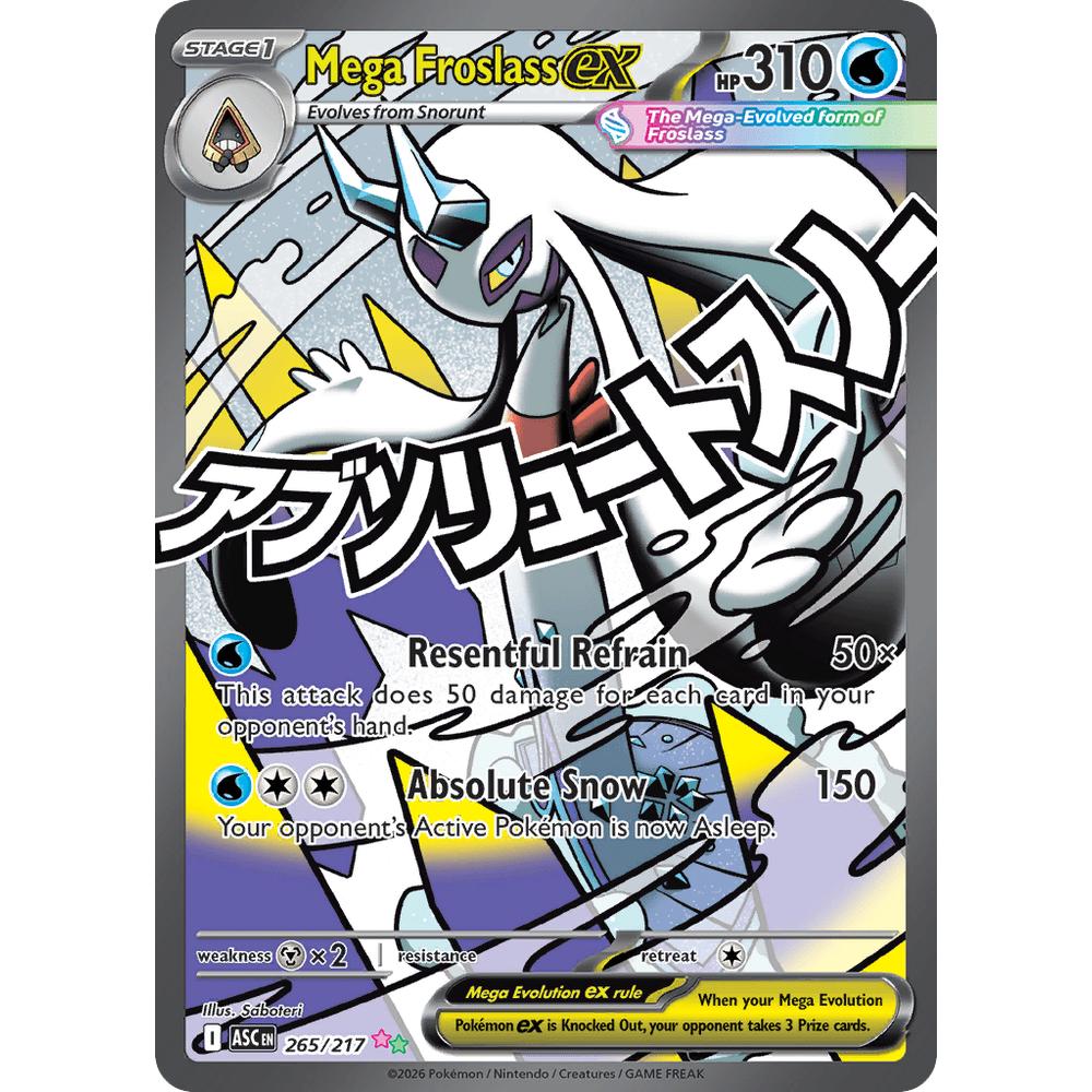 Mega Froslass EX ASC 265/217 - Holo