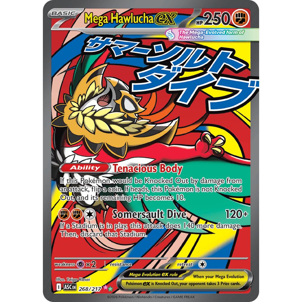 Mega Hawlucha EX ASC 268/217 - Holo