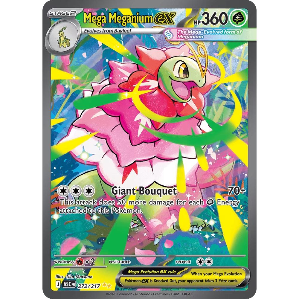 Mega Meganium EX ASC 272/217 - Holo