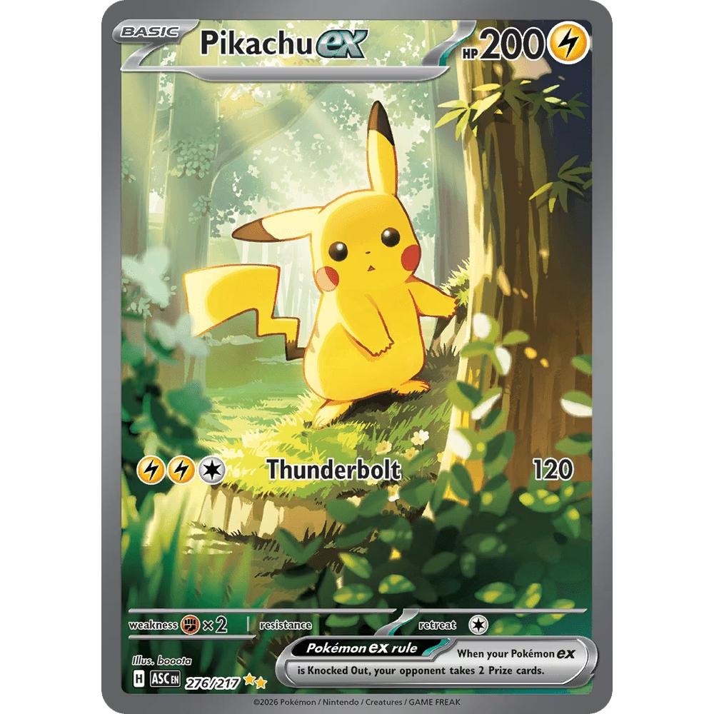 Pikachu EX ASC 276/217 - Holo