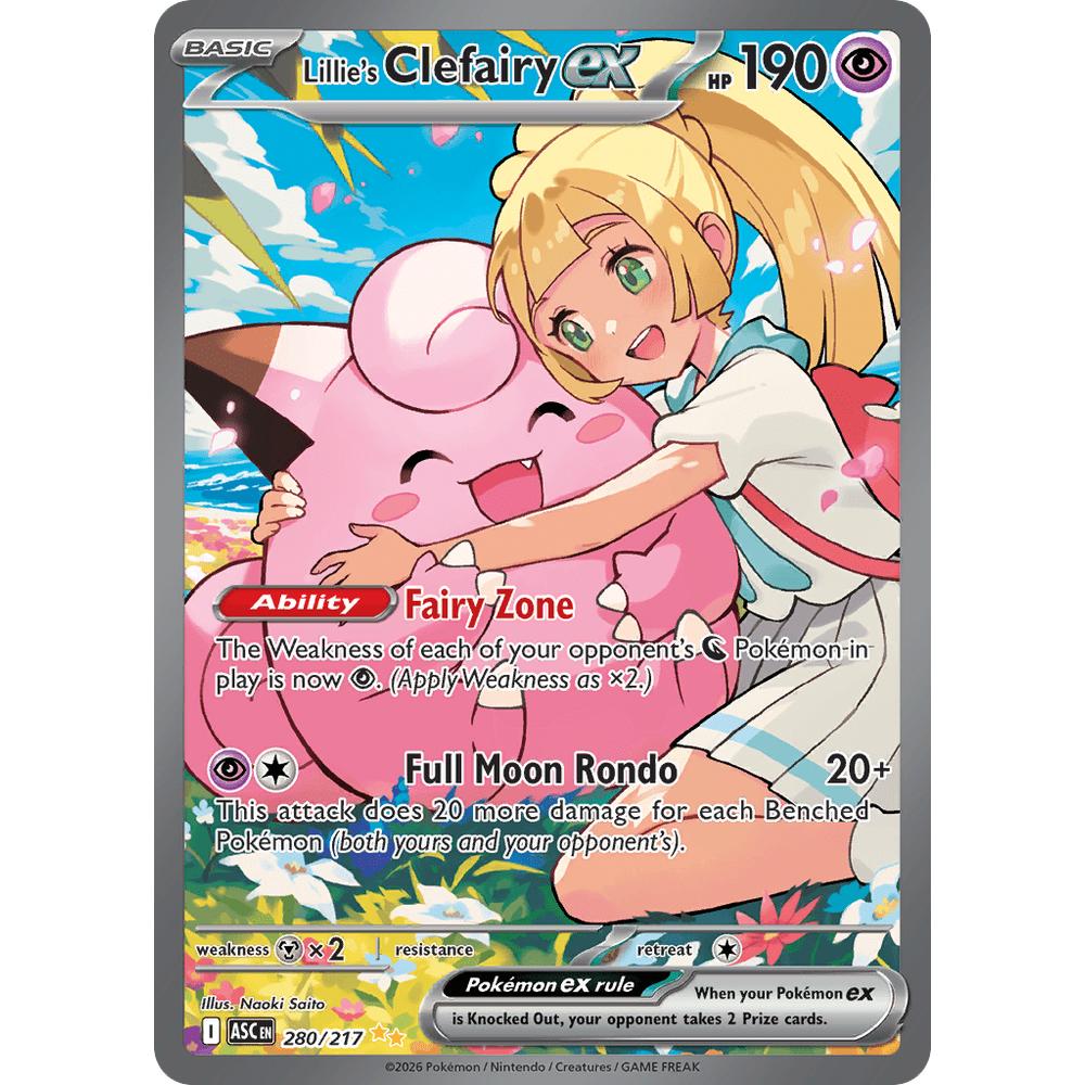 Lillie's Clefairy EX ASC 280/217 - Holo