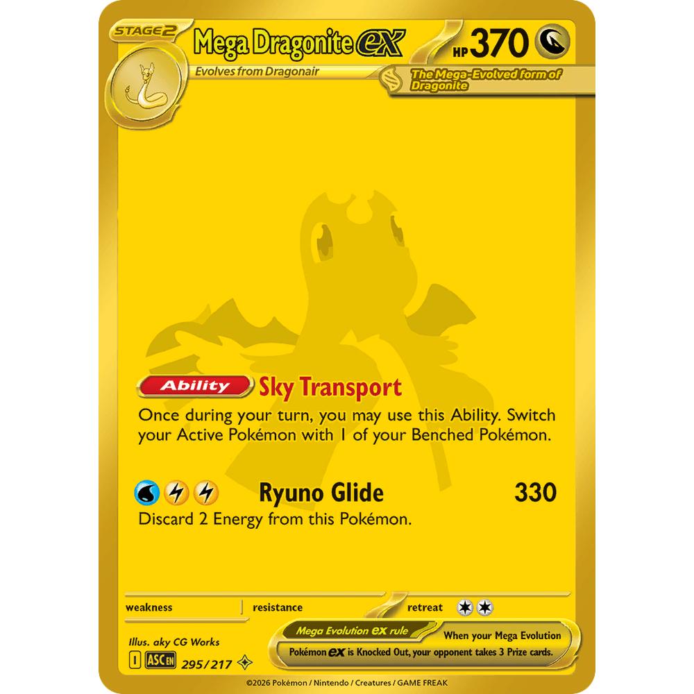 Mega Dracolosse EX ASC 295/217 - Holo