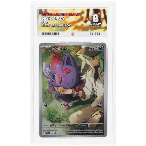 N's Zorua SVP 189 - Holo - ACE 8