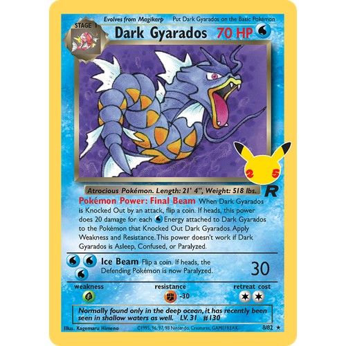 Dark Gyarados CEL25C 8_A - Holo