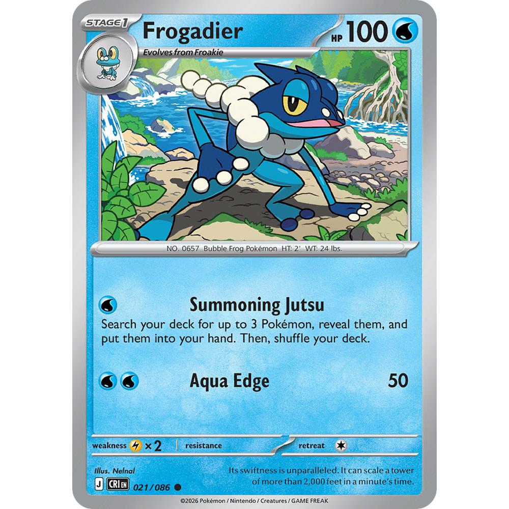 Frogadier CRI 021/086 - Reverse Holo