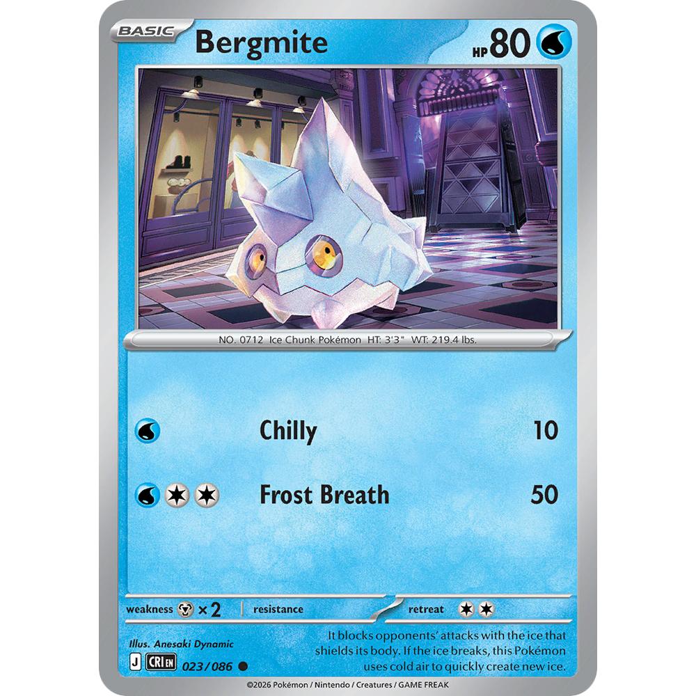 Bergmite CRI 023/086 - Reverse Holo