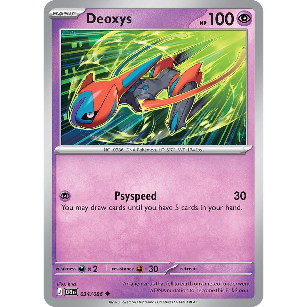 Deoxys CRI 034/086