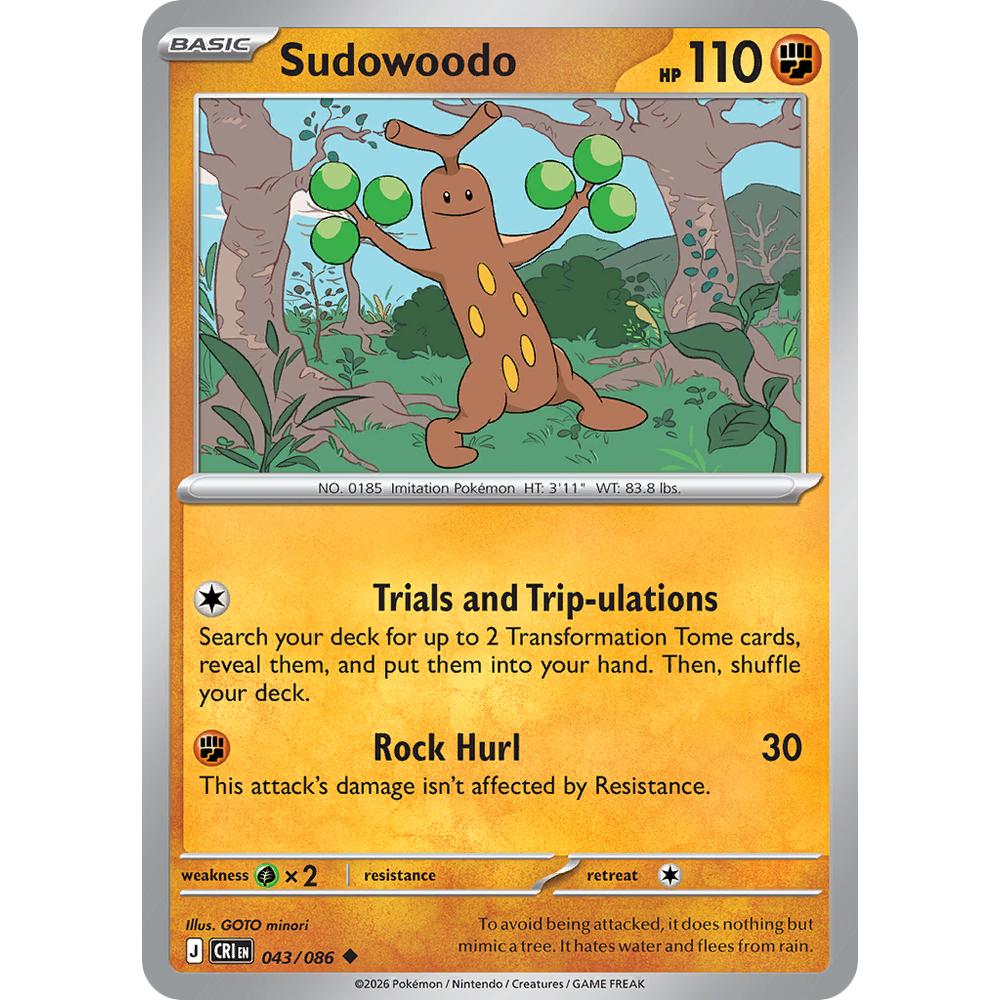 Sudowoodo CRI 043/086