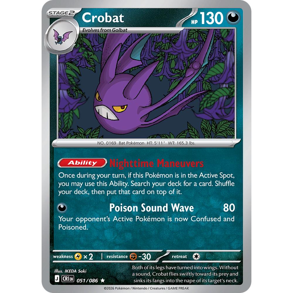 Crobat CRI 051/086 - Holo