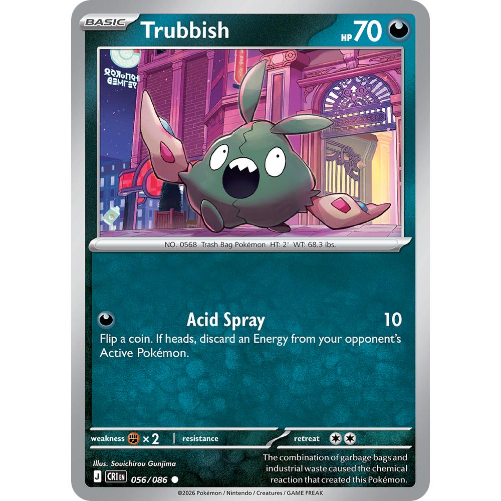 Trubbish CRI 056/086 - Reverse Holo