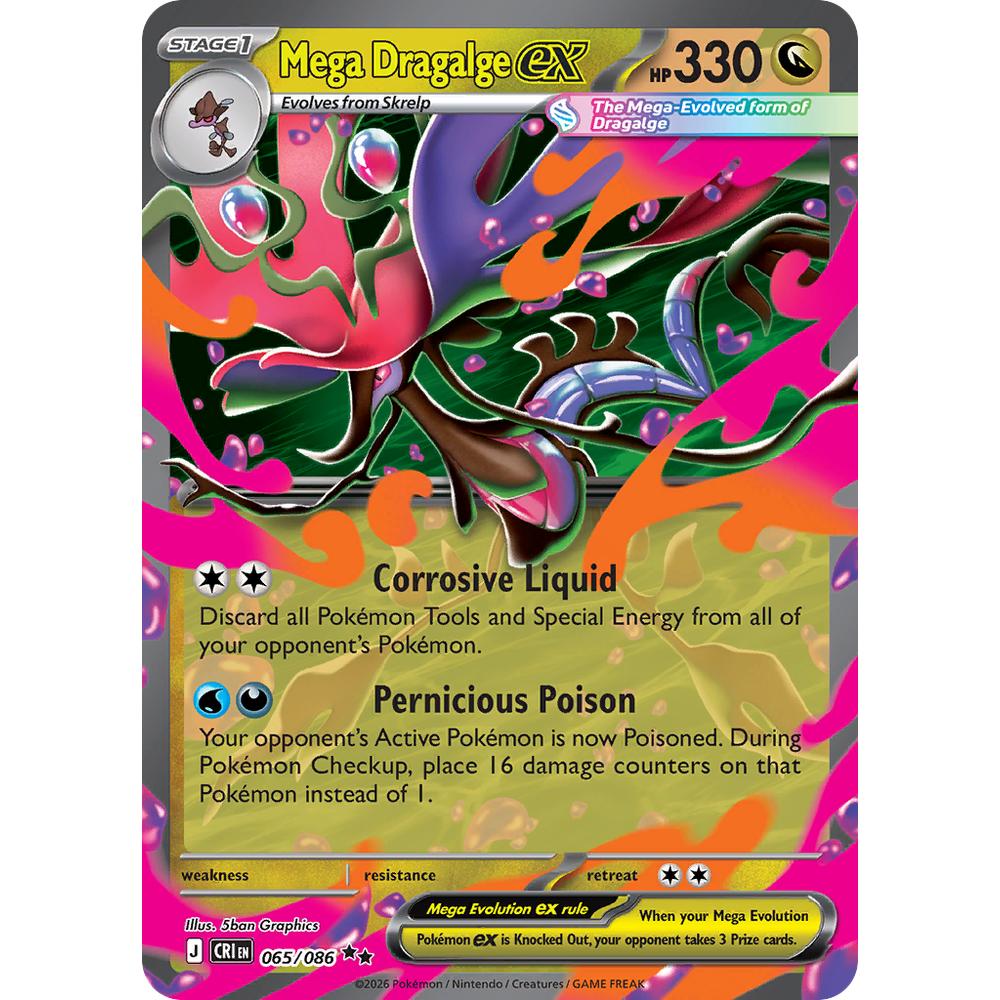 Mega Dragalge ex CRI 065/086 - Holo