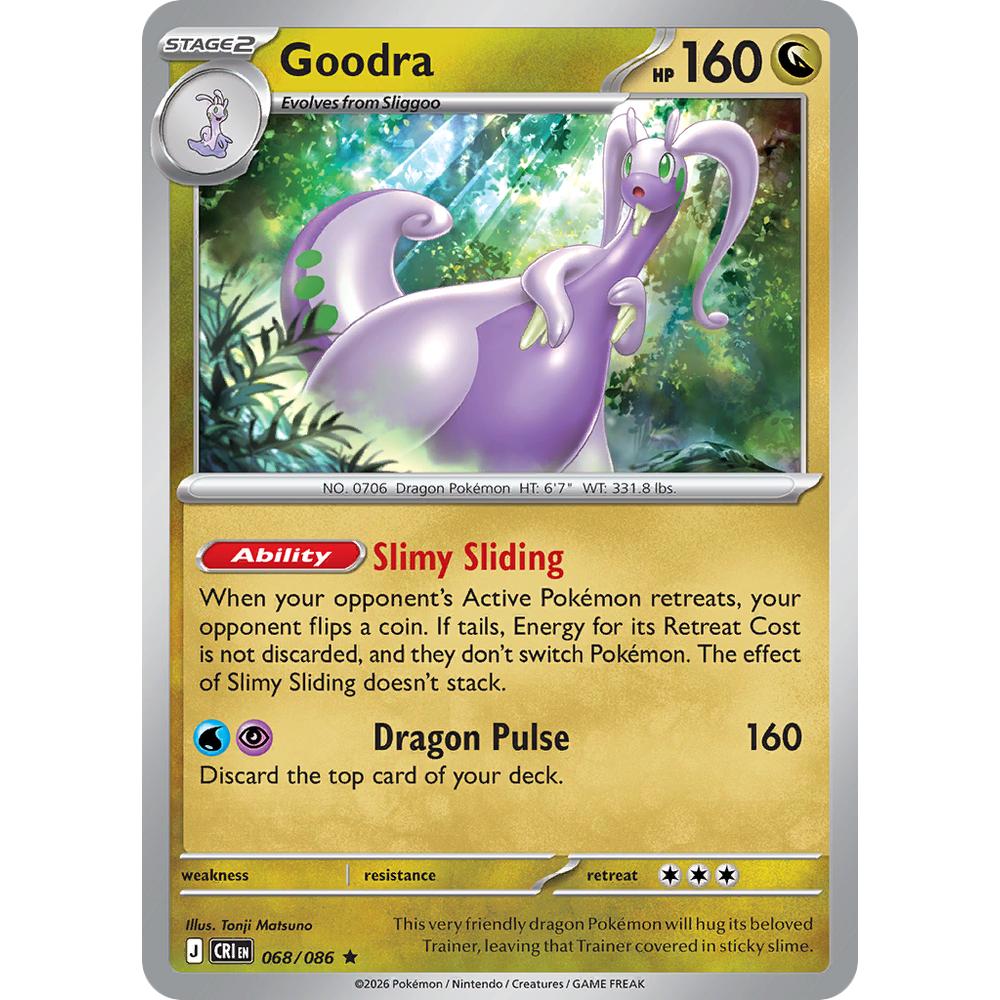 Goodra CRI 068/086 - Reverse Holo