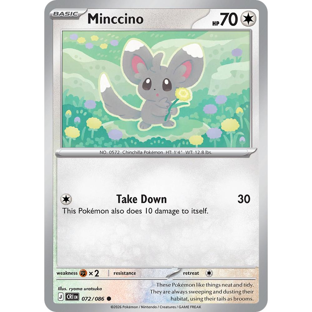 Minccino CRI 072/086 - Reverse Holo