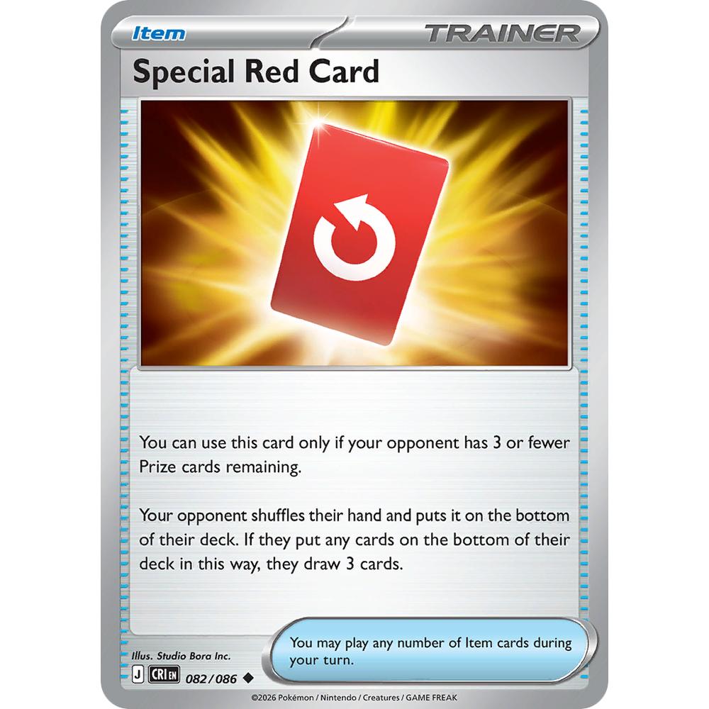 Special Red Card CRI 082/086