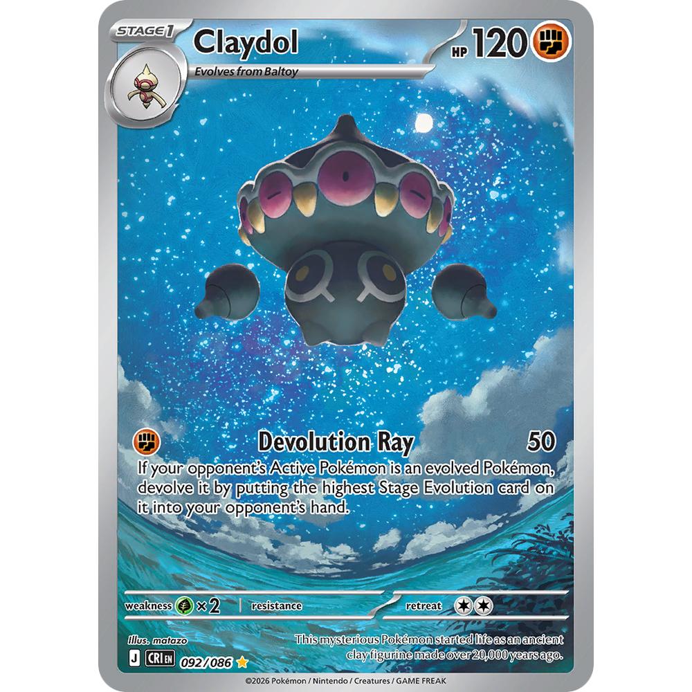 Claydol CRI 092/086 - Holo