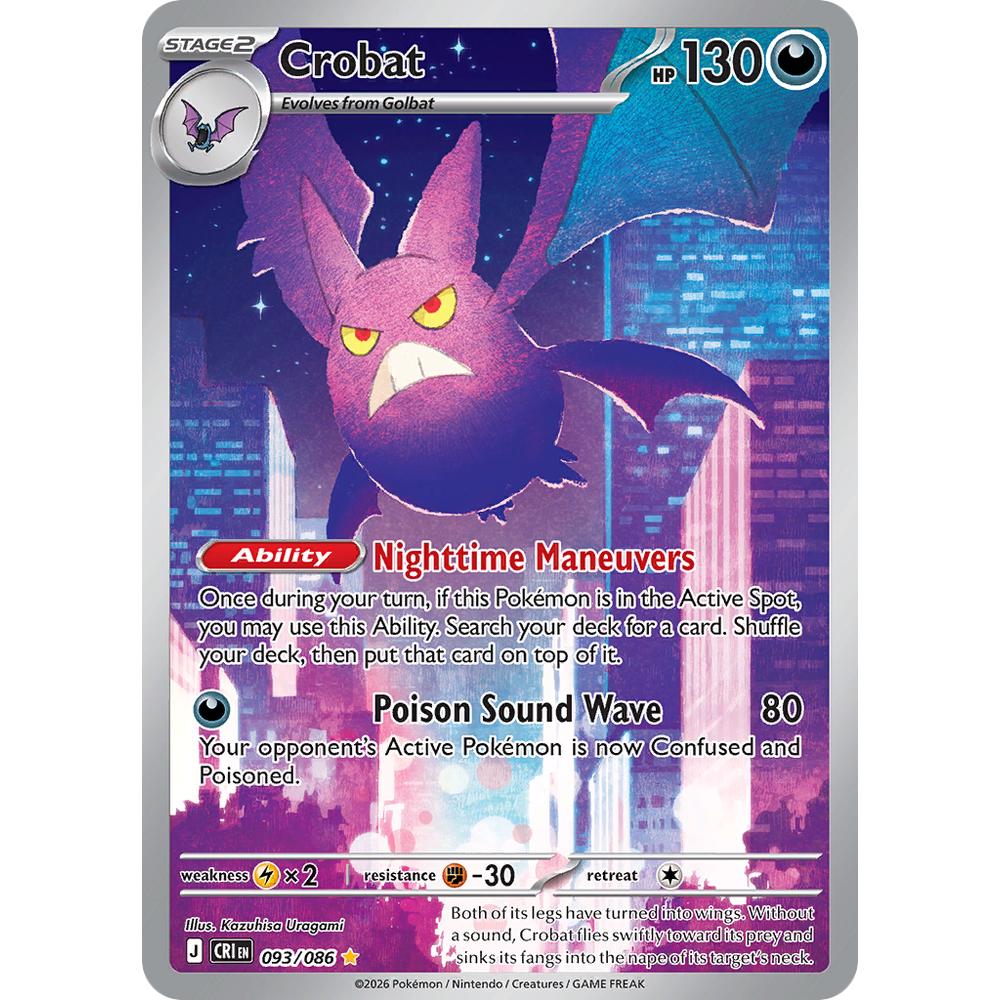 Crobat CRI 093/086 - Holo