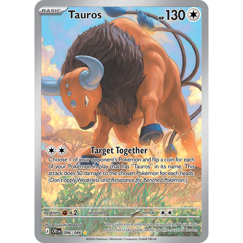 Tauros CRI 096/086 - Holo