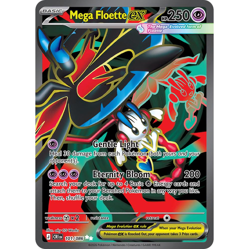 Mega Floette ex CRI 101/086 - Holo