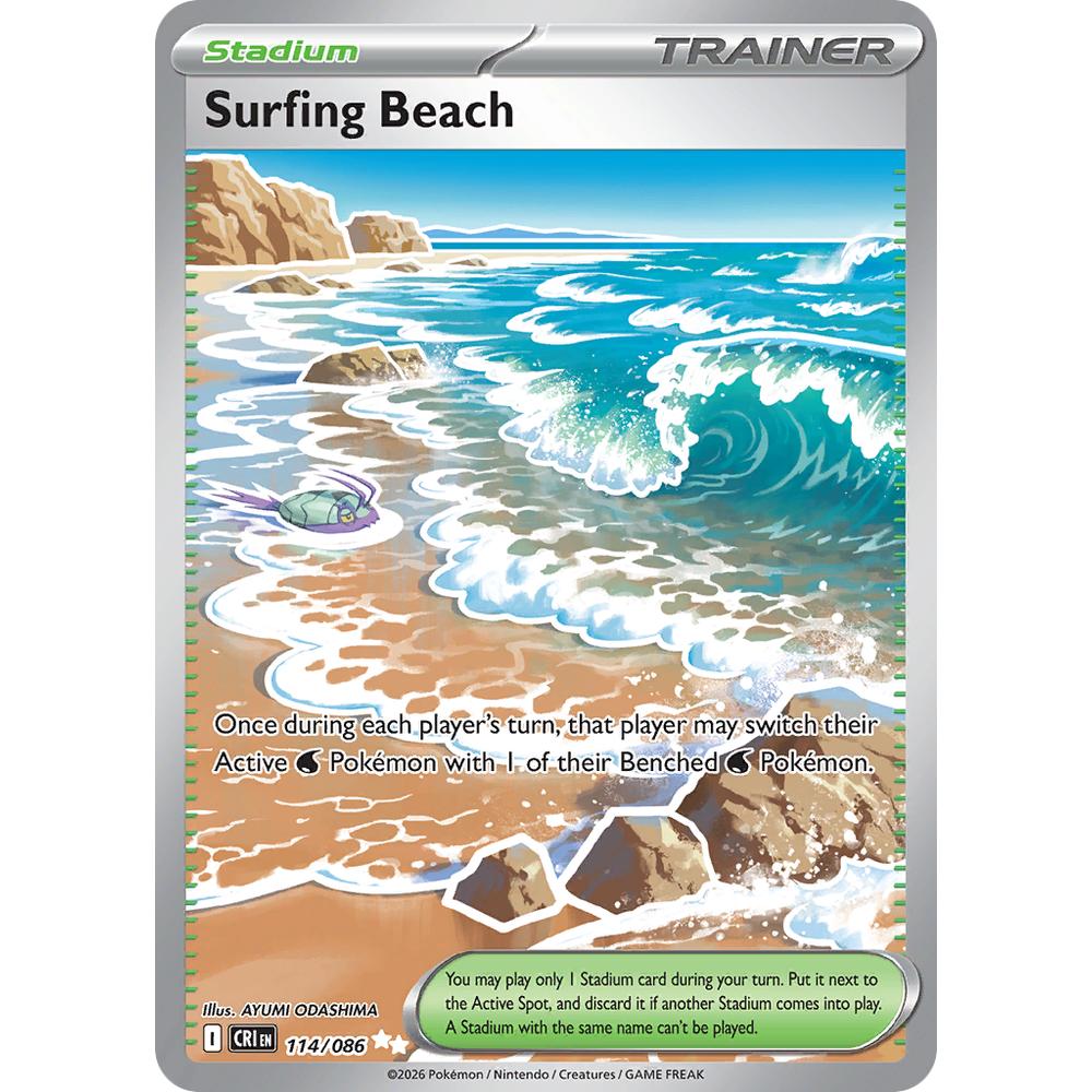 Surfing Beach CRI 114/086 - Holo