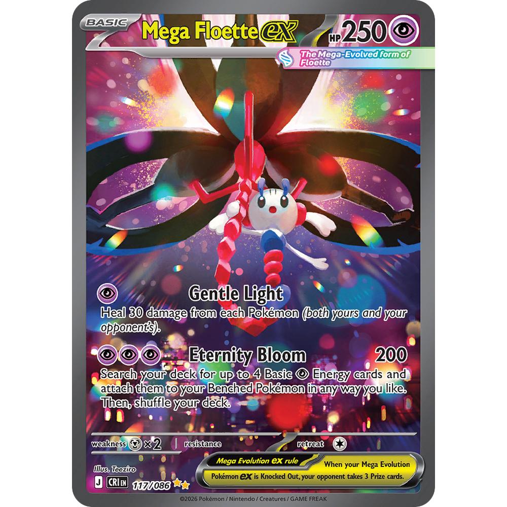Mega Floette ex CRI 117/086 - Holo