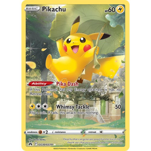 Pikachu CRZ GG30/GG70 - Holo