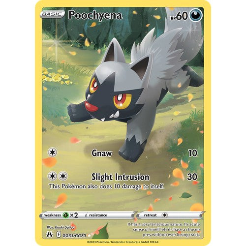 Poochyena CRZ GG33/GG70 - Holo