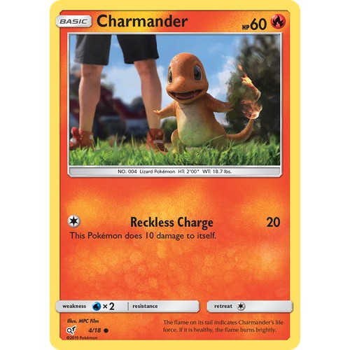 Charmander DET 4/18 - Holo