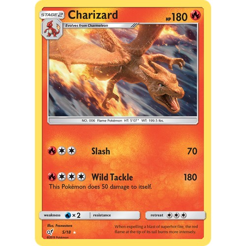 Charizard DET 5/18 - Holo