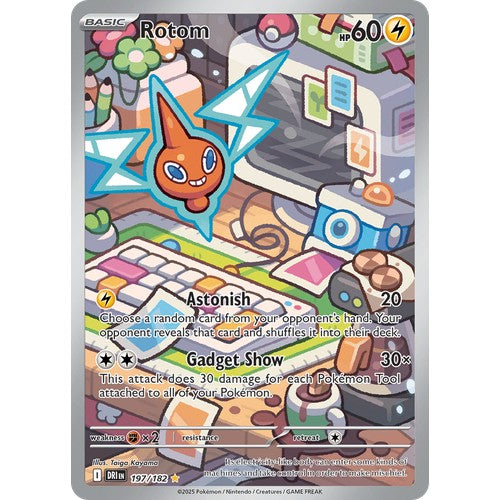 Rotom DRI 197/182 - Holo