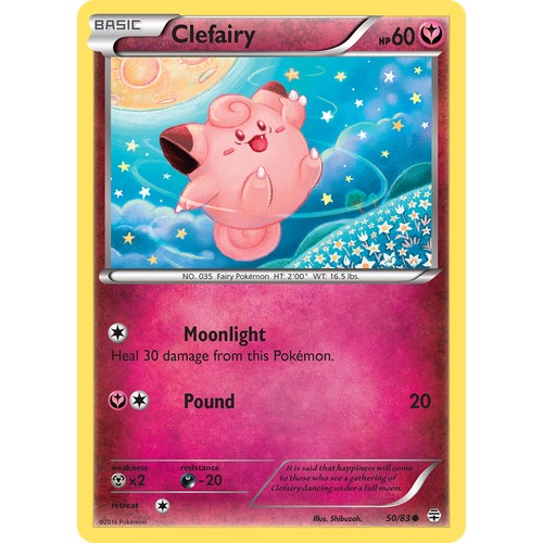 Clefairy G1 50/83 - Reverse Holo
