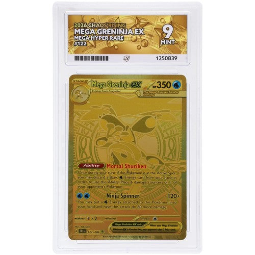 Mega Greninja ex CRI 122/086 - Holo - ACE 9