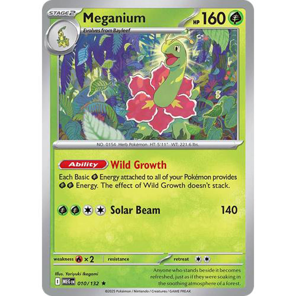 Meganium MEG 010/132 - Reverse Holo