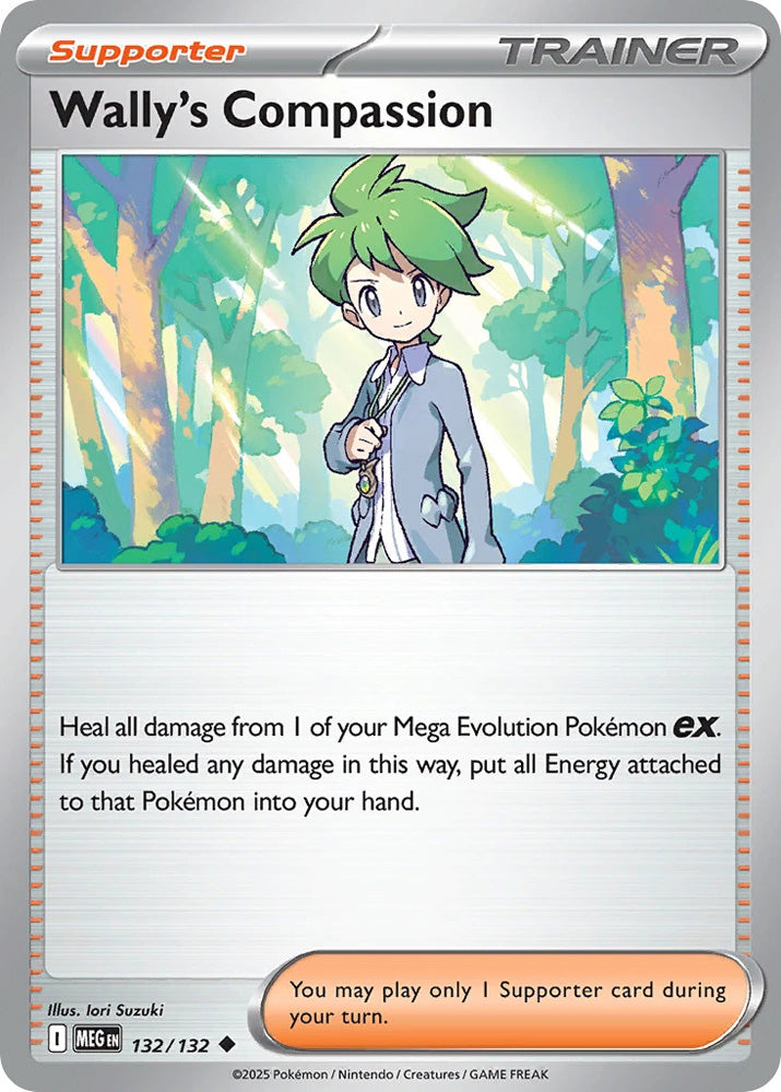 Wally's Compasion MEG 132/132 - Reverse Holo