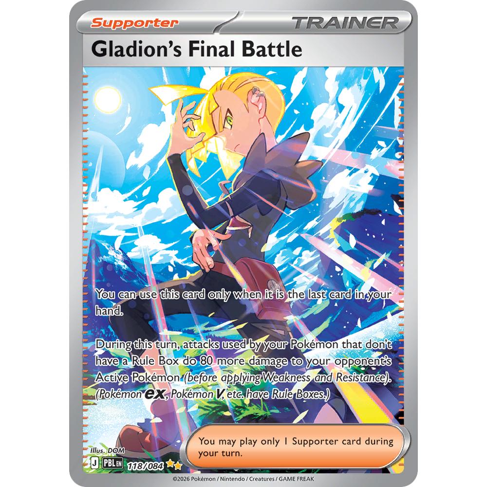 Gladion's Final Battle PBL 118/084 - Holo