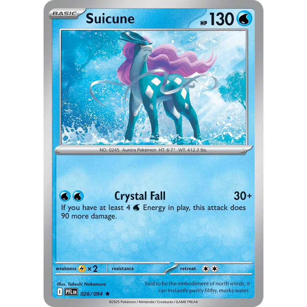 Suicune PFL 026/94 - Reverse Holo