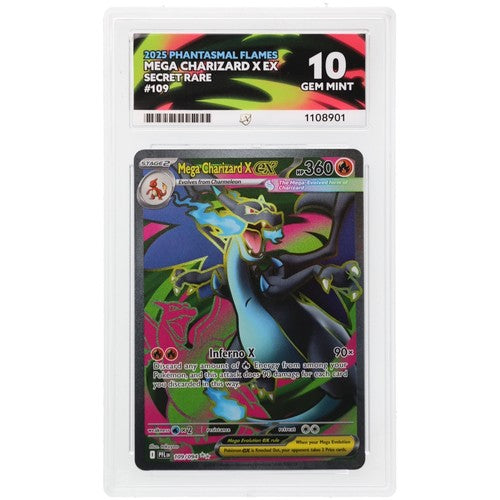 Mega Charizard X ex PFL 109/094 - Holo - ACE 10