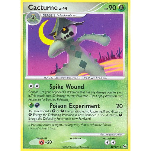 Cacturne PL1 42/127