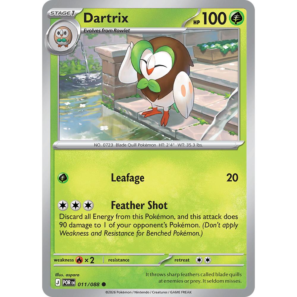 Dartrix POR 011/088 - Reverse Holo