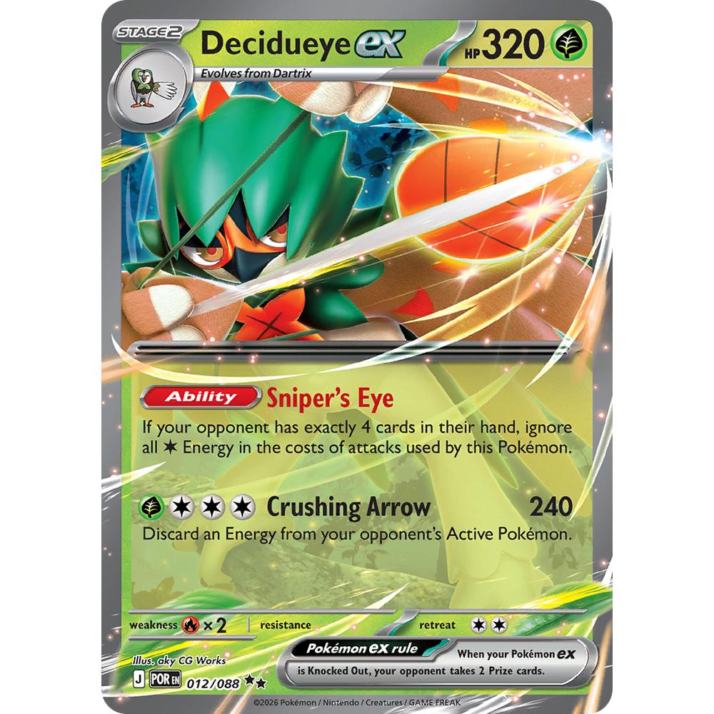 Decidueye ex POR 012/088 - Holo