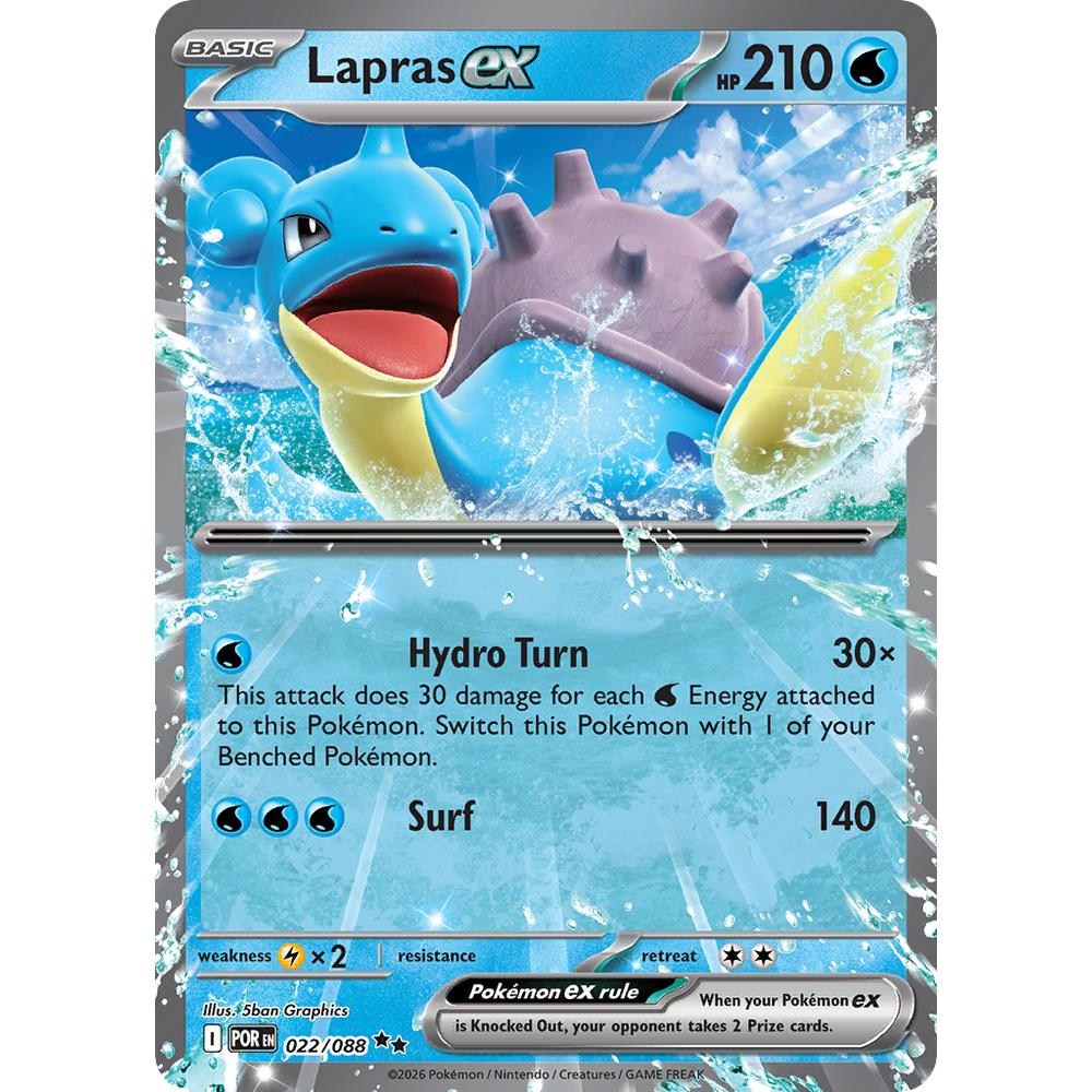 Lapras ex POR 022/088 - Holo