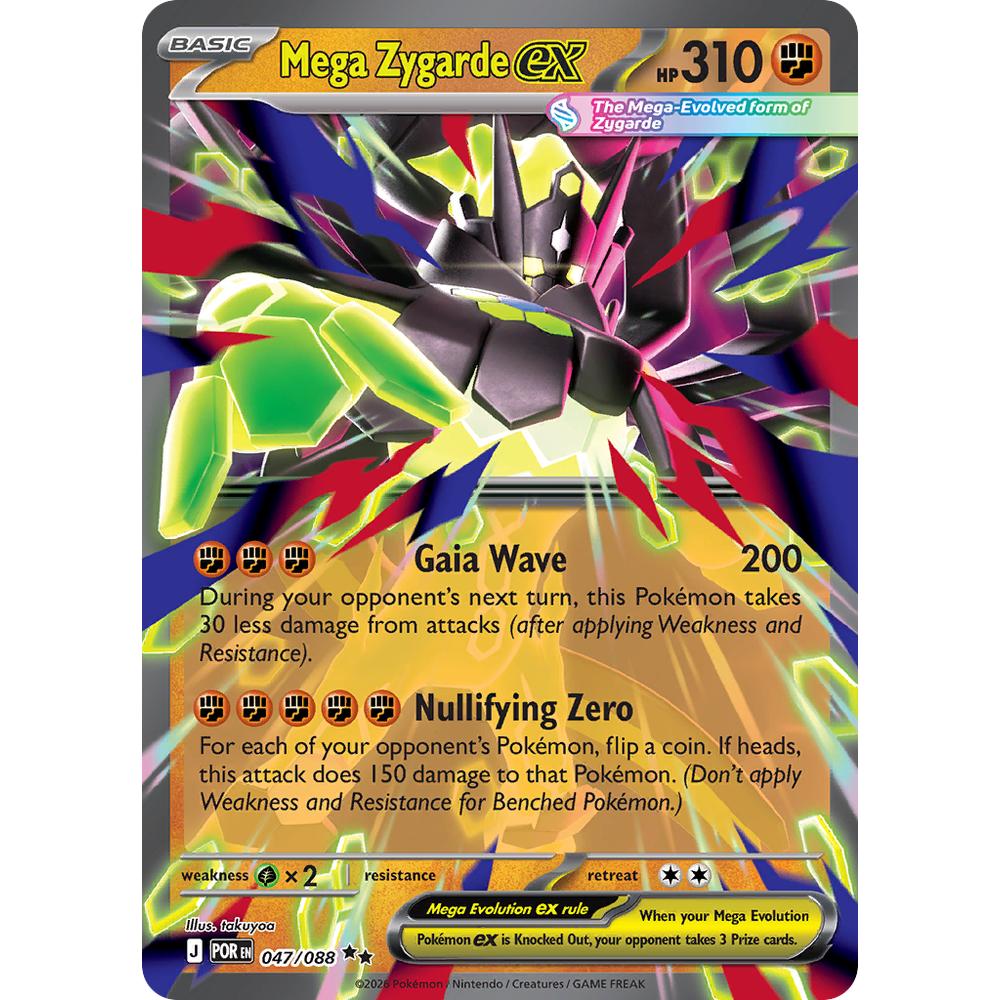 Mega Zygarde ex POR 047/088 - Holo
