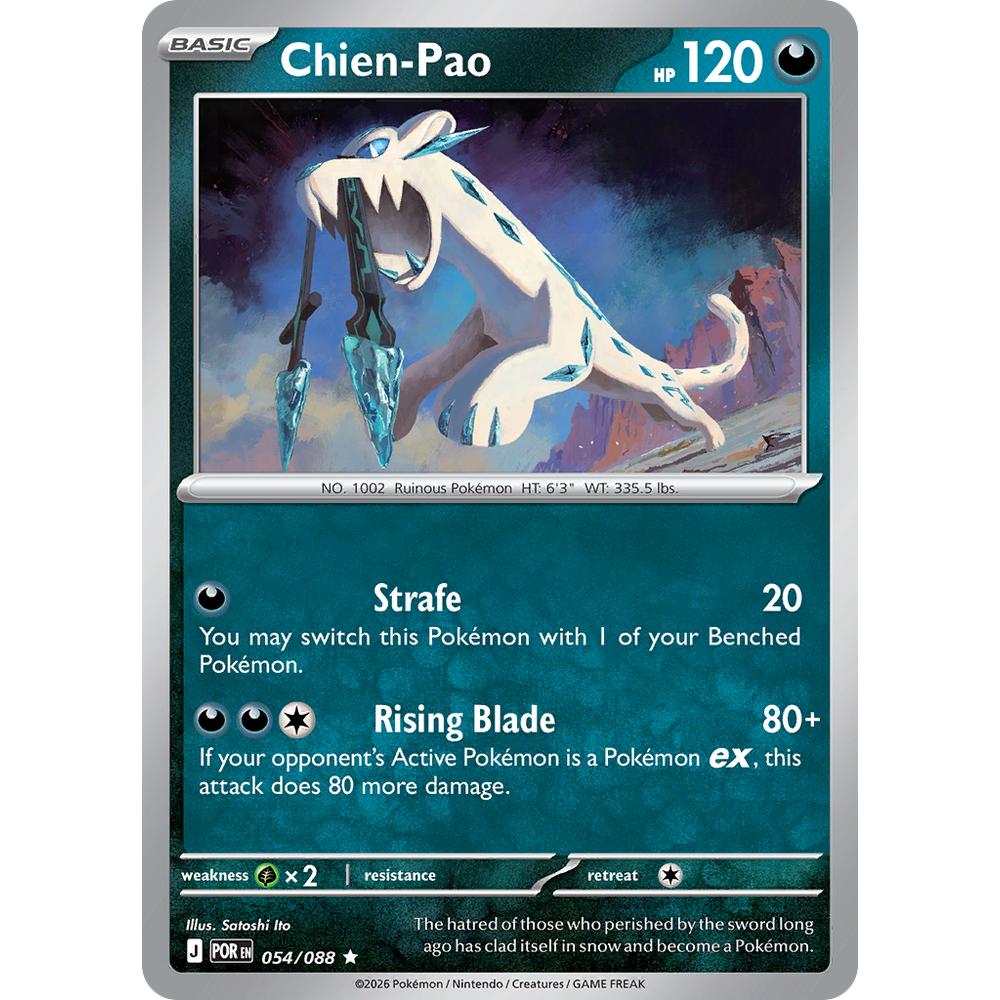 Chien-Pao POR 054/088 - Reverse Holo