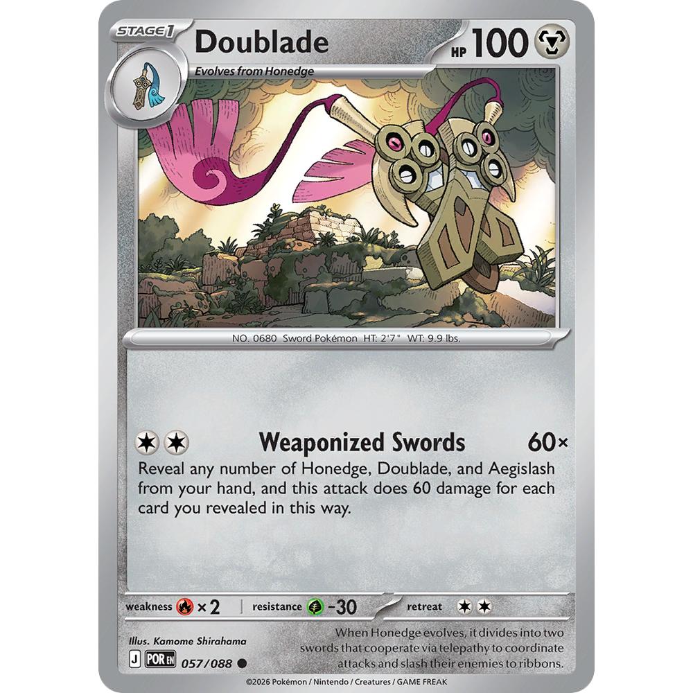 Doublade POR 057/088 - Reverse Holo