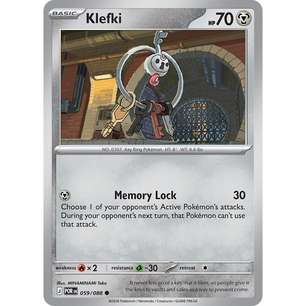 Klefki POR 059/088 - Reverse Holo