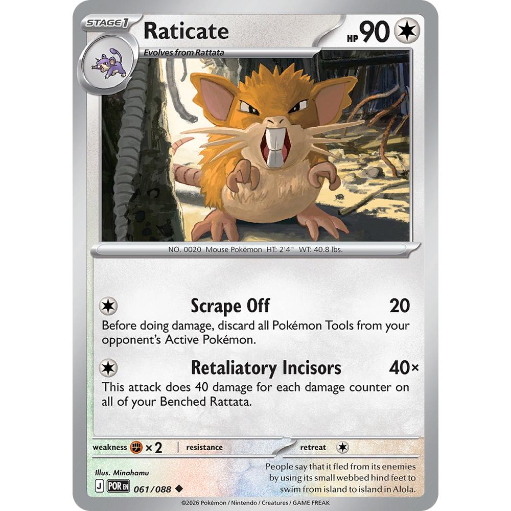 Raticate POR 061/088