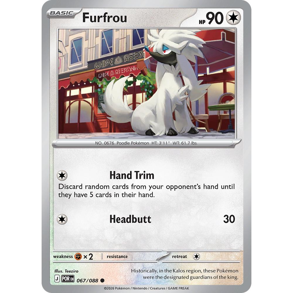 Furfrou POR 067/088 - Reverse Holo
