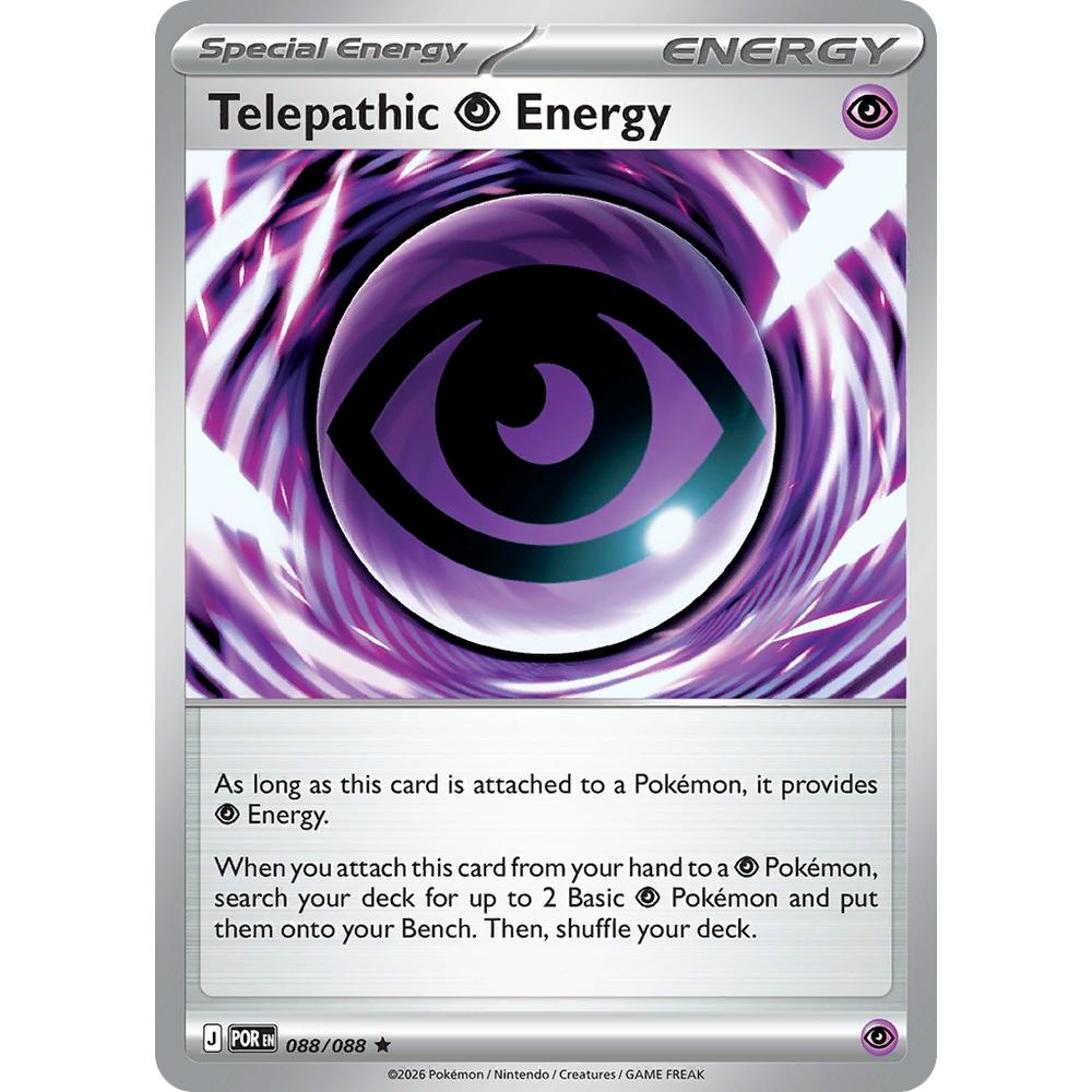 Telepathic Psychic Energy POR 088/088 - Reverse Holo