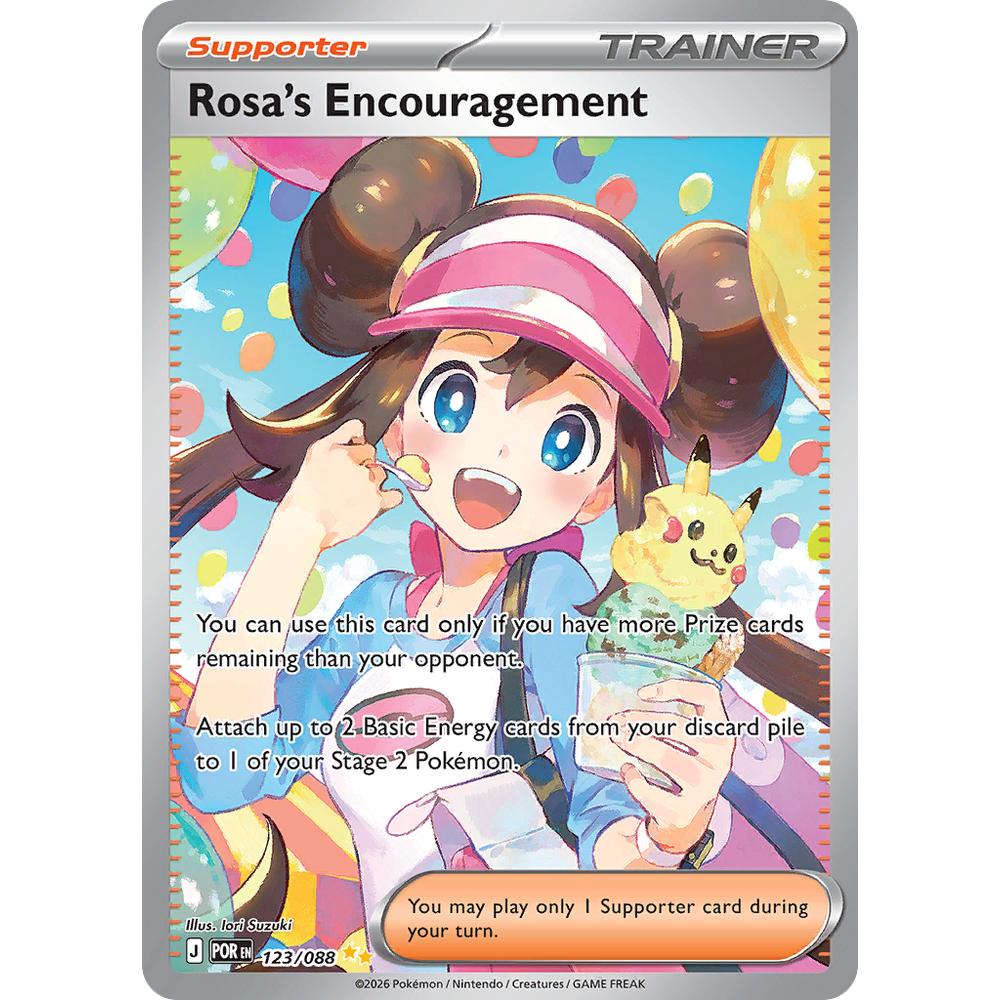 Rosa's Encouragement POR 123/088 - Holo